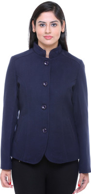 

Trufit Women's Single Breasted Coat, Dark blue