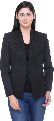 

Trufit Women's Single Breasted Coat, Black