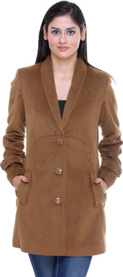 Trufit Women's Single Breasted Coat, Multicolor