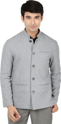 

Reevolution Men's Single Breasted Coat, Grey