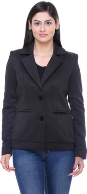 

Trufit Women's Single Breasted Coat, Black