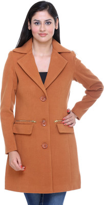 

Trufit Women's Single Breasted Coat, Multicolor