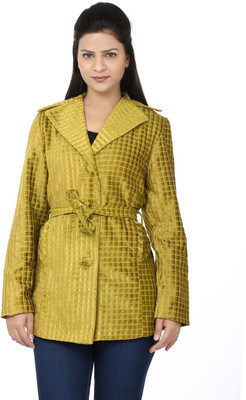 

Reevolution Cotton, Velvet Checkered Coat, Green
