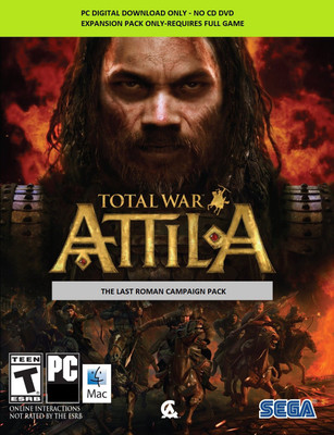 

Total War: ATTILA - The Last Roman Campaign Pack with Expansion Pack Only(Code in the Box - for PC)