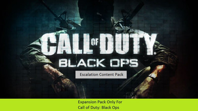 

Call of Duty: Black Ops Escalation Content Pack DLC with Expansion Pack Only(Code in the Box - for PC)