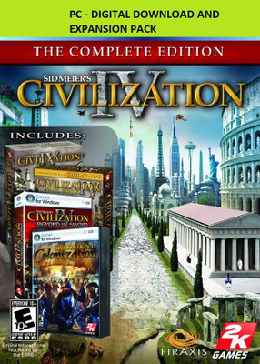 

Sid Meier's Civilization IV: The Complete Edition with Game and Expansion Pack(Code in the Box - for PC)