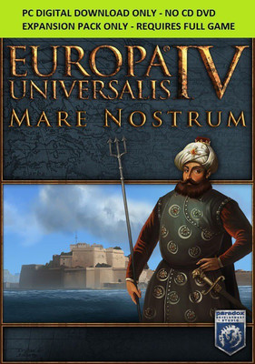 

Europa Universalis IV: Mare Nostrum with Expansion Pack Only(Code in the Box - for PC)