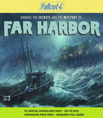 

Fallout 4: Far Harbor with Expansion Pack Only(Code in the Box - for PC)