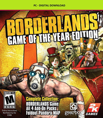 

Borderlands GOTY EDITION Game Of The Year Edition(Code in the Box - for PC)