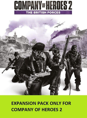 

The Company of Heroes 2: British Forces with Expansion Pack Only(Code in the Box - for PC)