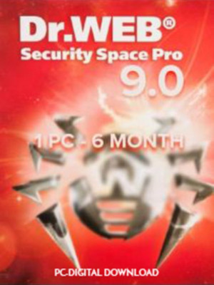 

Dr.Web Security Space 9.0 - 1 PC - 6 MONTH(Code in the Box - for PC)