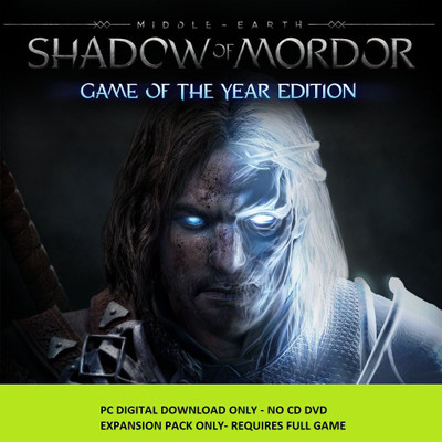 Middle-earth: Shadow of Mordor Game of the Year Edition Upgrade with Expansion Pack Only(Code in the Box - for PC)