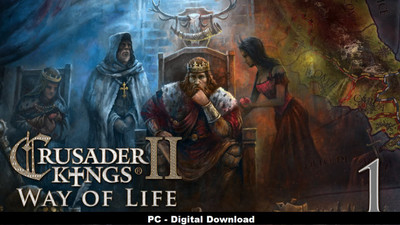 

Crusader Kings II - Way of Life with Expansion Pack Only(Code in the Box - for PC)