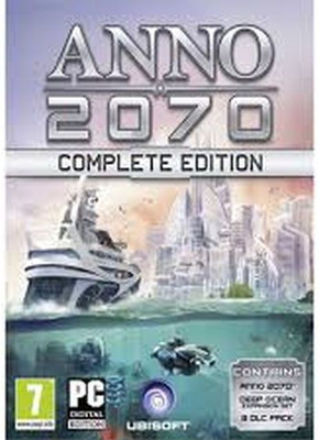 Anno 2070 Complete Edition with Game and Expansion Pack(Code in the Box - for PC)