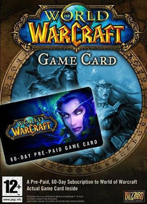 

World Of Warcraft 60 Days Time Card with Game and Expansion Pack(Code in the Box - for PC)