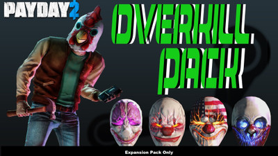 

PAYDAY 2: The OVERKILL Pack with Expansion Pack Only(Code in the Box - for PC)
