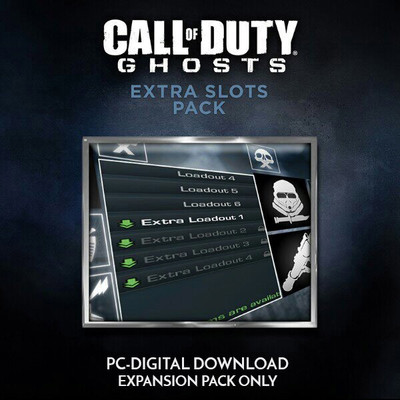 Call of Duty: Ghosts - Extra Slots Pack with Expansion Pack Only(Code in the Box - for PC)