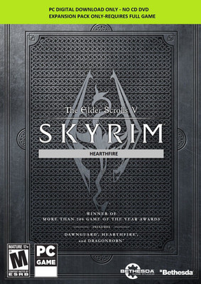 

The Elder Scrolls V: Skyrim Hearthfire with Expansion Pack Only(Code in the Box - for PC)