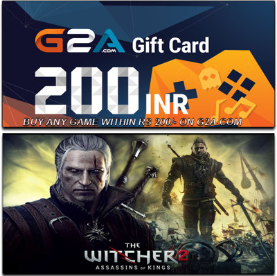 

witcher 2+G2A Gift Card(Code in the Box - for PC)