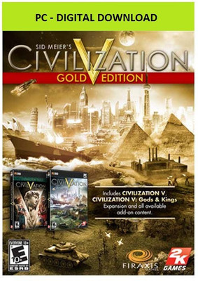 

Sid Meier's Civilization V: Gold Edition Gold Edition(Code in the Box - for PC)