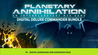 

Planetary Annihilation - Digital Deluxe Commander Bundle with Game and Expansion Pack(Code in the Box - for PC)
