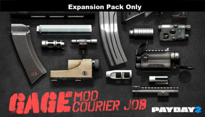 

PAYDAY 2: Gage Mod Courier with Expansion Pack Only(Code in the Box - for PC)