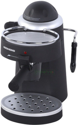 

REDMOND RCM-1502 4 cups Coffee Maker(Black, Metallic)