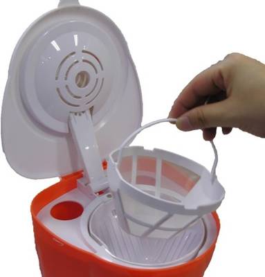 Wonderchef 63151724 10 cups Coffee Maker (Orange) 