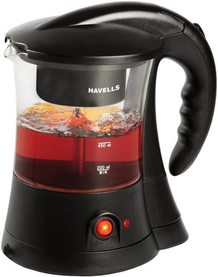 

Havells Crystal Coffee Maker(Black, Trasparent)