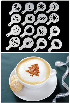 

Magnusdeal 174 Coffee Stencils(Pack of 15)