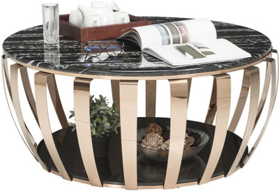 

Durian GASTON Stone Coffee Table(Finish Color - Black)