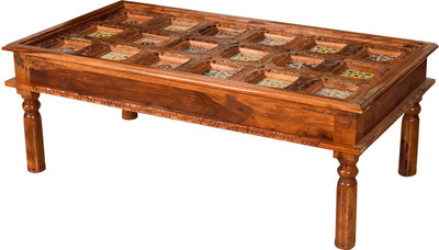 

Induscraft Solid Wood Coffee Table(Finish Color - Brown)