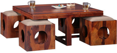 

Ringabell Kahava Solid Wood Coffee Table(Finish Color - Honey)