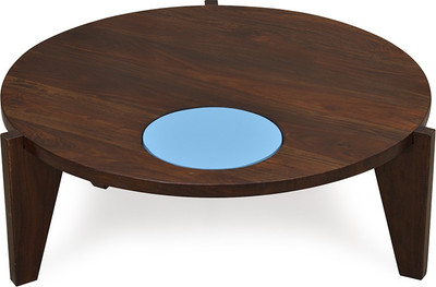 

@home by Nilkamal Gotham Solid Wood Coffee Table(Finish Color - Blue)