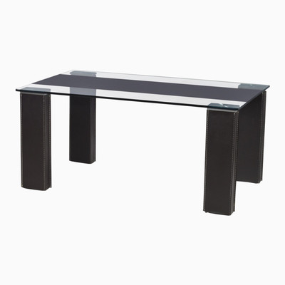 

Godrej Interio CRYSTALLINE COFFEE TABLE Glass Coffee Table(Finish Color - Black)