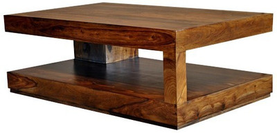 

Ringabell Solid Wood Coffee Table(Finish Color - Brown)