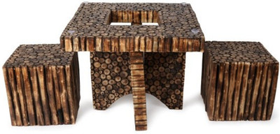 

Onlineshoppee Solid Wood Coffee Table(Finish Color - Brown)