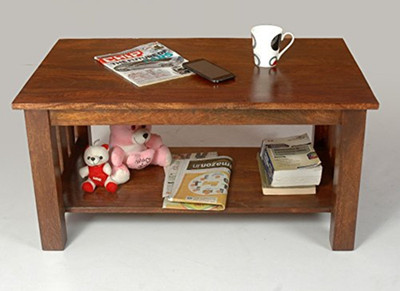 Shop Sting Sheesham Wood Solid Wood Coffee Table(Finish Color - Brown)