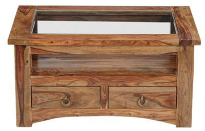 

SNG Solid Wood Coffee Table(Finish Color - Teak)