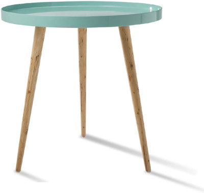 

Durian ATOM Solid Wood Coffee Table(Finish Color - Blue)