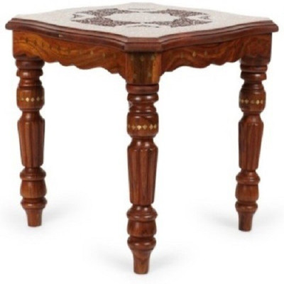 

Simran Handicrafts Solid Wood Coffee Table(Finish Color - Polish)