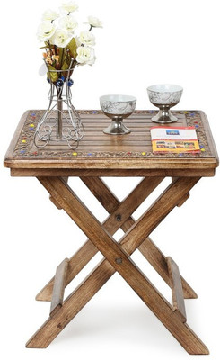 

Onlineshoppee Foldable Solid Wood Coffee Table(Finish Color - Brown)