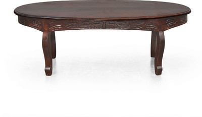

@home by Nilkamal Giza Solid Wood Coffee Table(Finish Color - Walnut)