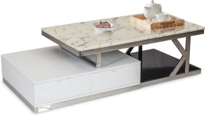 

Durian WINTER Stone Coffee Table(Finish Color - White)