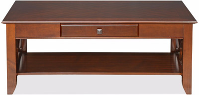 

@home by Nilkamal Crest Solid Wood Coffee Table(Finish Color - Walnut)