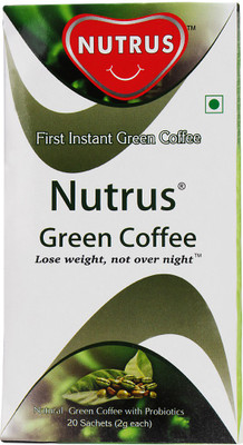 

Nutrus Green Instant Coffee(40 g, Green Coffee Flavoured)