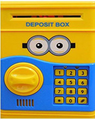 

Suvesa Kids Minions Piggy Bank Coin Bank(Multicolor)