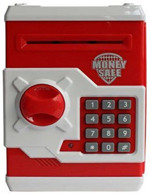 

Suvesa Piggy Bank- Red & White Coin Bank(Red)