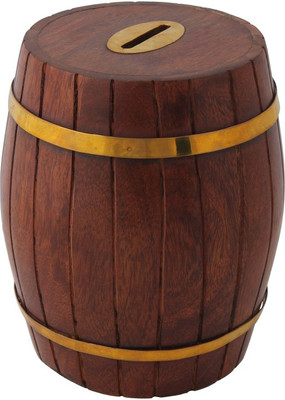 30% OFF on Craft Art India CAI-HD-0041 Coin Bank(Brown) 30% OFF on Craft Art India CAI-HD-0041 Coin Bank(Brown)