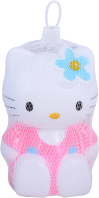 

SN toy zone Cute Hello Kitty Piggy Bank Coin Bank(White, Pink)